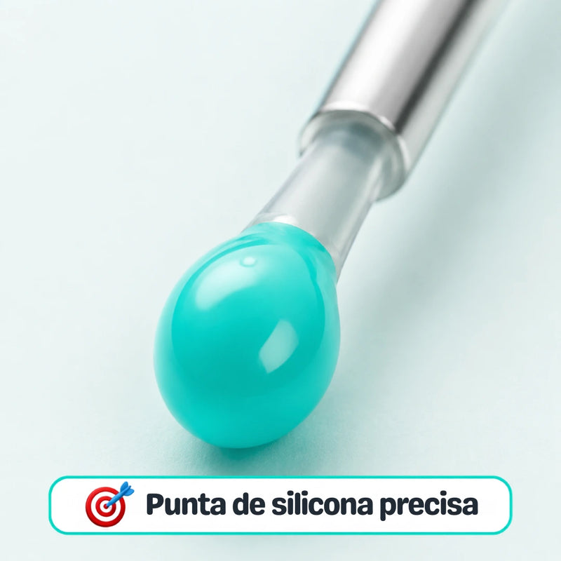 Punta de silicona precisa