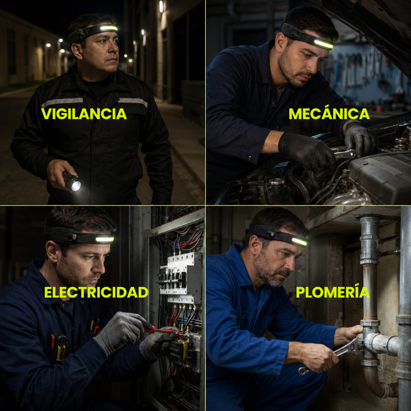Vigilantes · Mecánicos · Electricistas · Plomeros