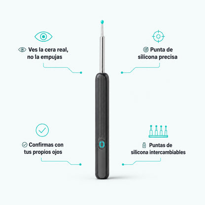 OtoVisión™ - Limpiador de oídos con cámara HD integrada