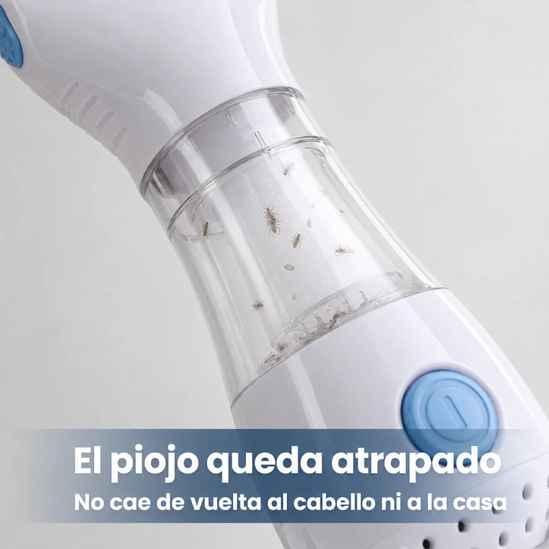 PioVac™ - Cepillo eléctrico que aspira piojos y liendres