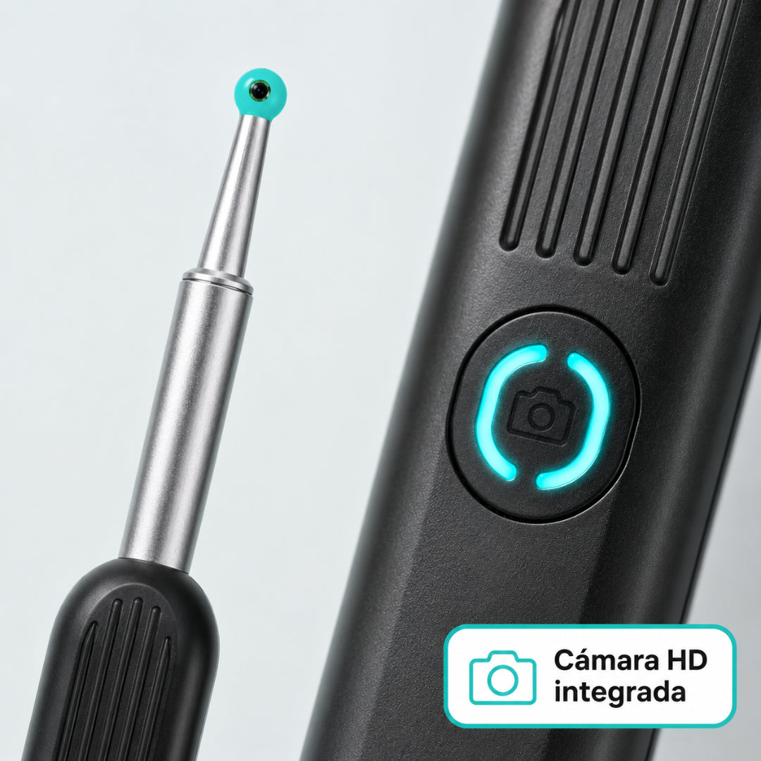 OtoVisión™ - Limpiador de oídos con cámara HD integrada