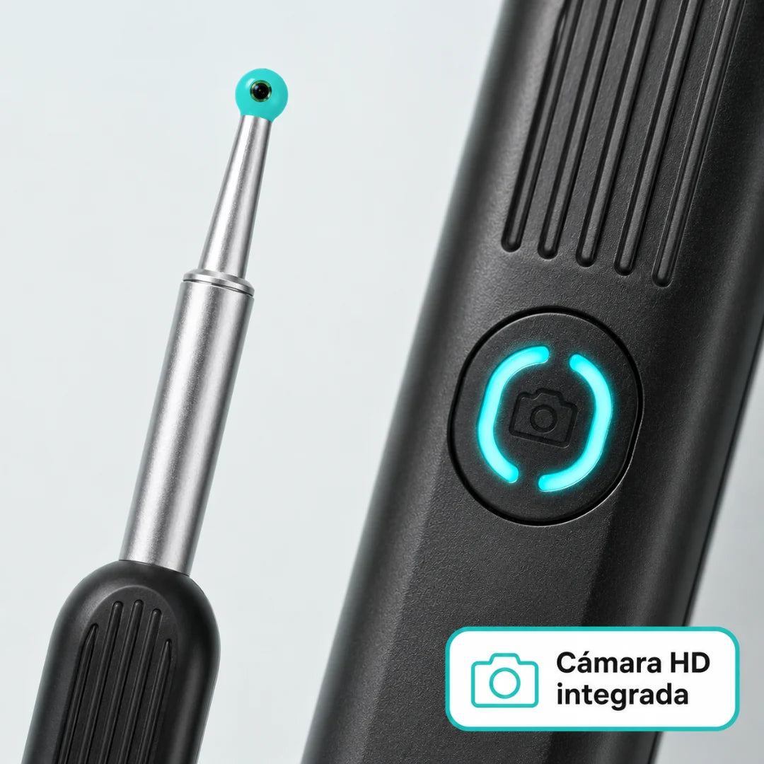 OtoVisión™ - Limpiador de oídos con cámara HD integrada