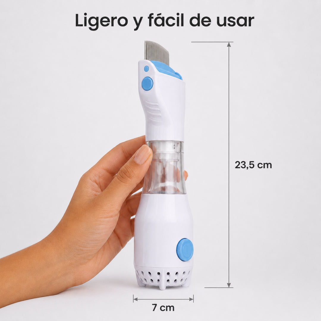 PioVac™ - Cepillo eléctrico que aspira piojos y liendres