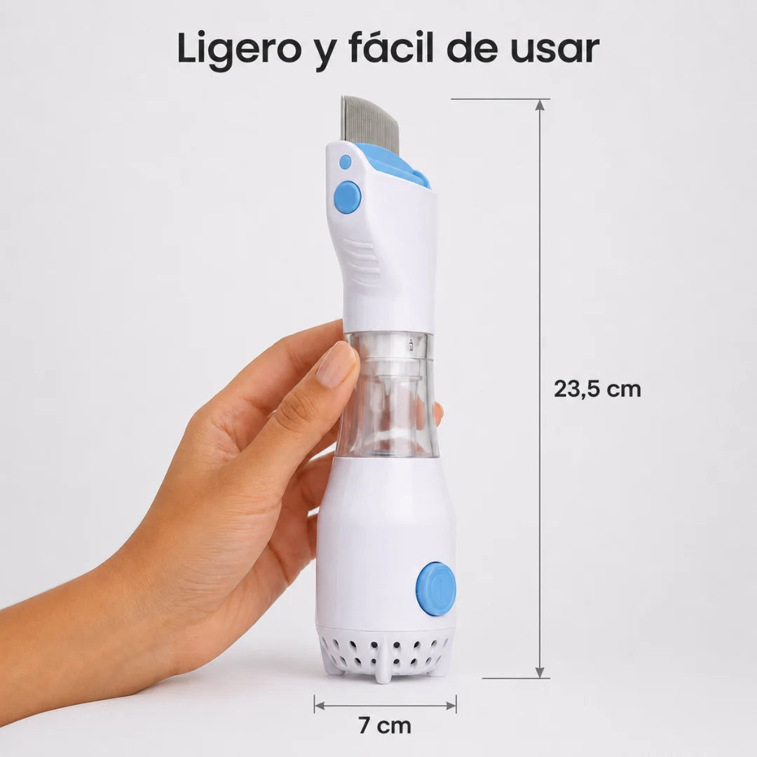 PioVac™ - Cepillo eléctrico que aspira piojos y liendres