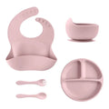 Kit CreceConmigo – Vajilla de Silicona para Bebé, 4 Piezas + Vaso